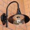 Europejski Vintage Horn Outdoor Wall Lampy Przemysłowe Willa Wodoodporna Krajobraz Na zewnątrz Balkon Ściany Światła Korytarz Królek Ściały Ścianie