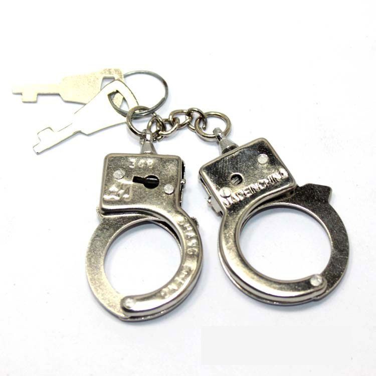 Keychain Handcuffs Lovers Latest Fashion Mini Finger Handcuffs