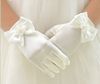 1pair Girls Cream Lace Pearl Fishnet Gloves First Communion Wedding Flower Girl Party4467315