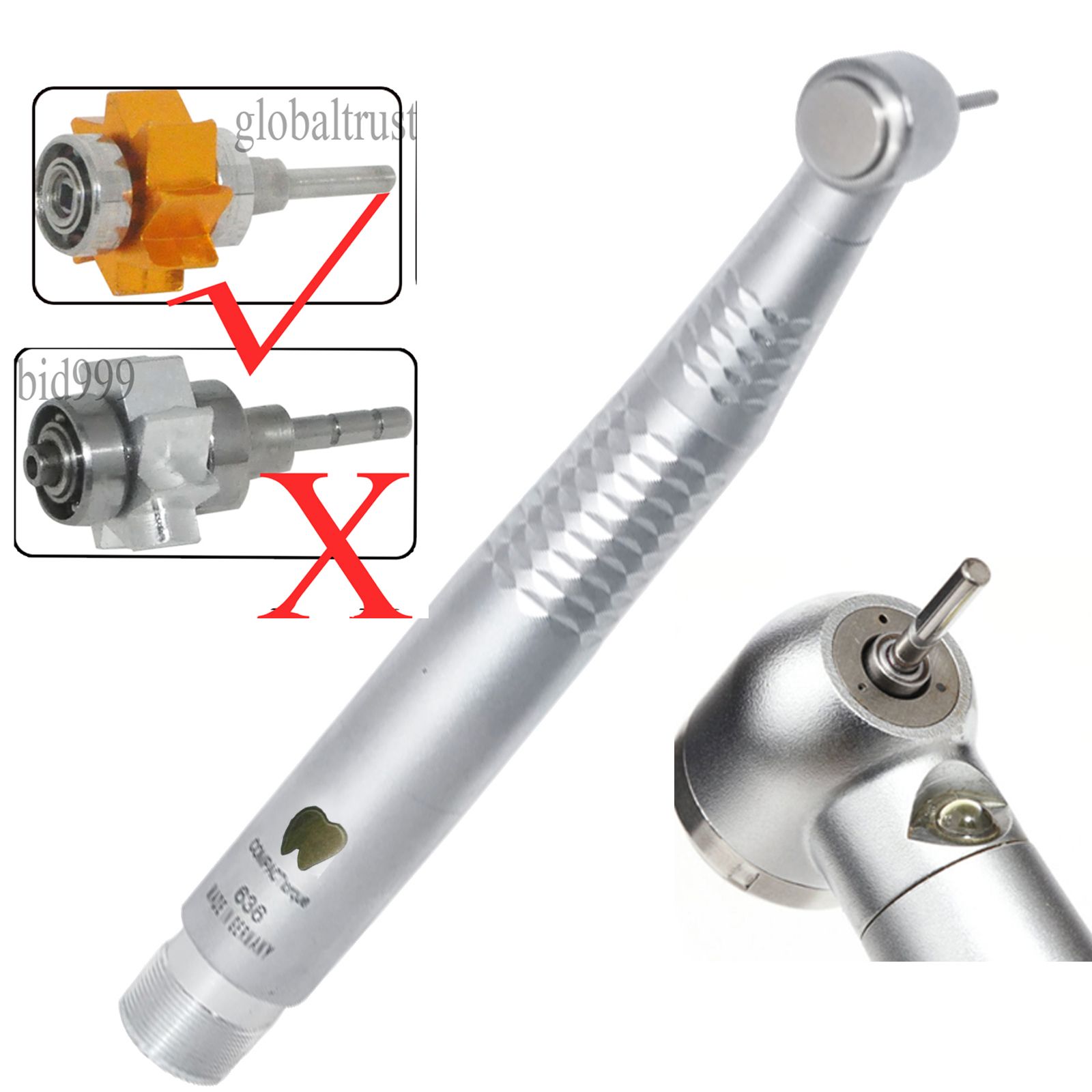 2013 High Fast Speed Dental Handpiece W Ceramic AIR Turbine Cartridge