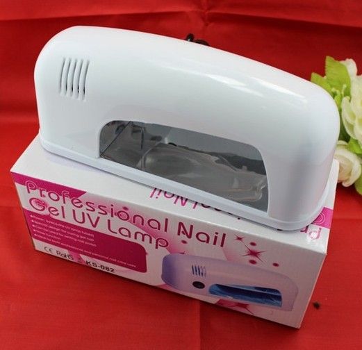

9W 110V/220V/240V Professional UV Gel Nail Art Curing Lamp Dryer Light white