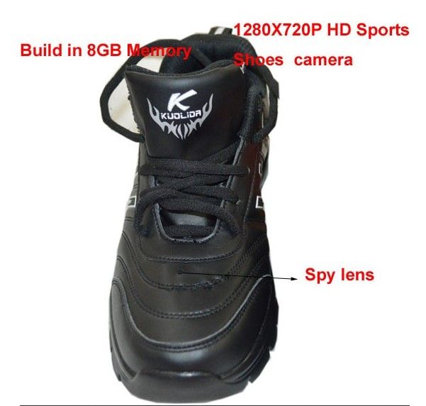 2020 Quality 720P HD 8GB Sports Shoes Spy Camera, Hidden