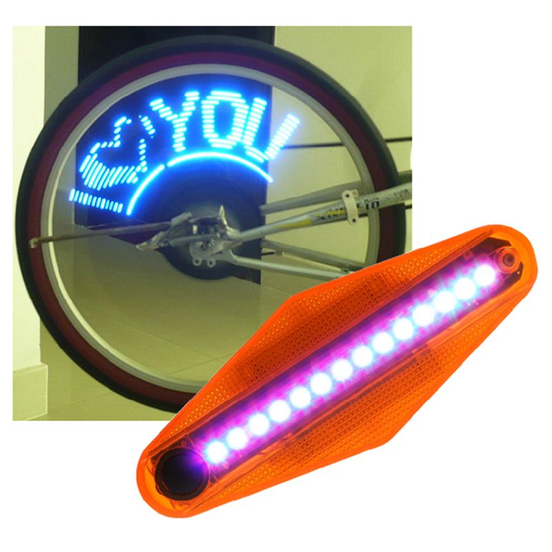 2020 New 14 Blue LED Waterproof Cycling Bike Bicycle Wheel