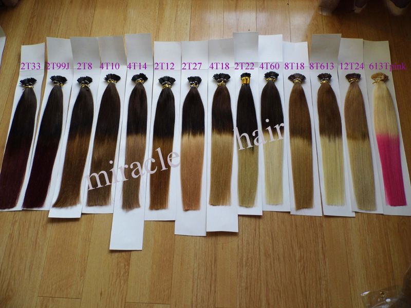 Miracle 4t24 100g Glue Skin Pu Tape In Ombre Two Tone Dip Dye T
