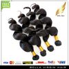 8"-30"Malaysian hair Extensions 4pcs/lot Loose wave Hair Weaves 8A DHL Free Shipping Natural Black Double Weft Bellahair