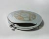 New pocket mirror Silver blank compact mirrors Great for DIY cosmetic makeup mirror Wedding Party Gift #18413-1 5X/Lot