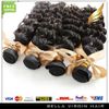 100 cheveux vierges mongols 8 30 4pcs / lot extensions de tissage de cheveux humains produits capillaires à vague profonde couleur naturelle bellahair en vrac