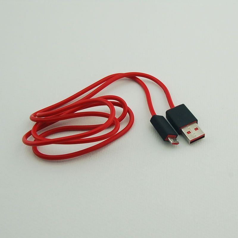Red Micro USB Charger Cable Replacement Extension For Beats Pill Speaker Wireless SOLO Newest V2