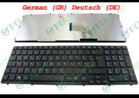 Wholesale New and Original Notebook Laptop keyboard for Sony Vaio SVE15 SVE SVE1511 Black WITH Frame German GR Deutsch DE version