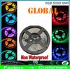 200meter RGB LED Strip lighting 5050 SMD 200M Flexible 300LEDs 5M/roll non waterproof DC 12V 16 Colors Home indoor Christmas lights Via DHL