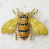 Broche inteiro strass esmalte mel abelha moda pin broches joias presente c1017092443707
