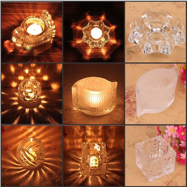 

новое поступление европейский стиль прозрачного хрусталя подсвечник для украшения дома свадебные принадлежности бесплатная доставка