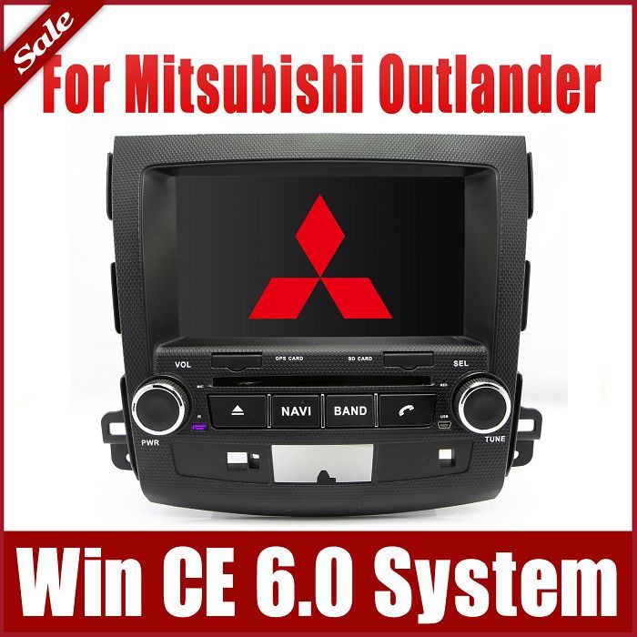 8 2 Din Car DVD Player For Mitsubishi Outlander With GPS Navigation