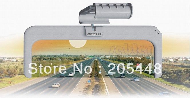 Intelligent Auto Sun Visor B Window Roll Blinds Sunshade Visor Mirror