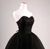 Härlig A-Line Stropless Beading Short Prom / Sweet Bridesmaid Dress