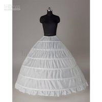 Uma linha Anáguas Mega Completa 6 Aro Renascença Guerra Civil Traje Vitoriano Petticoat Saia slip vestido de noiva underskirt