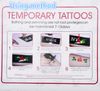 500 sheets mixed designs tattoo Template Stencils for Body art Painting Glitter Tattoo kits5762238