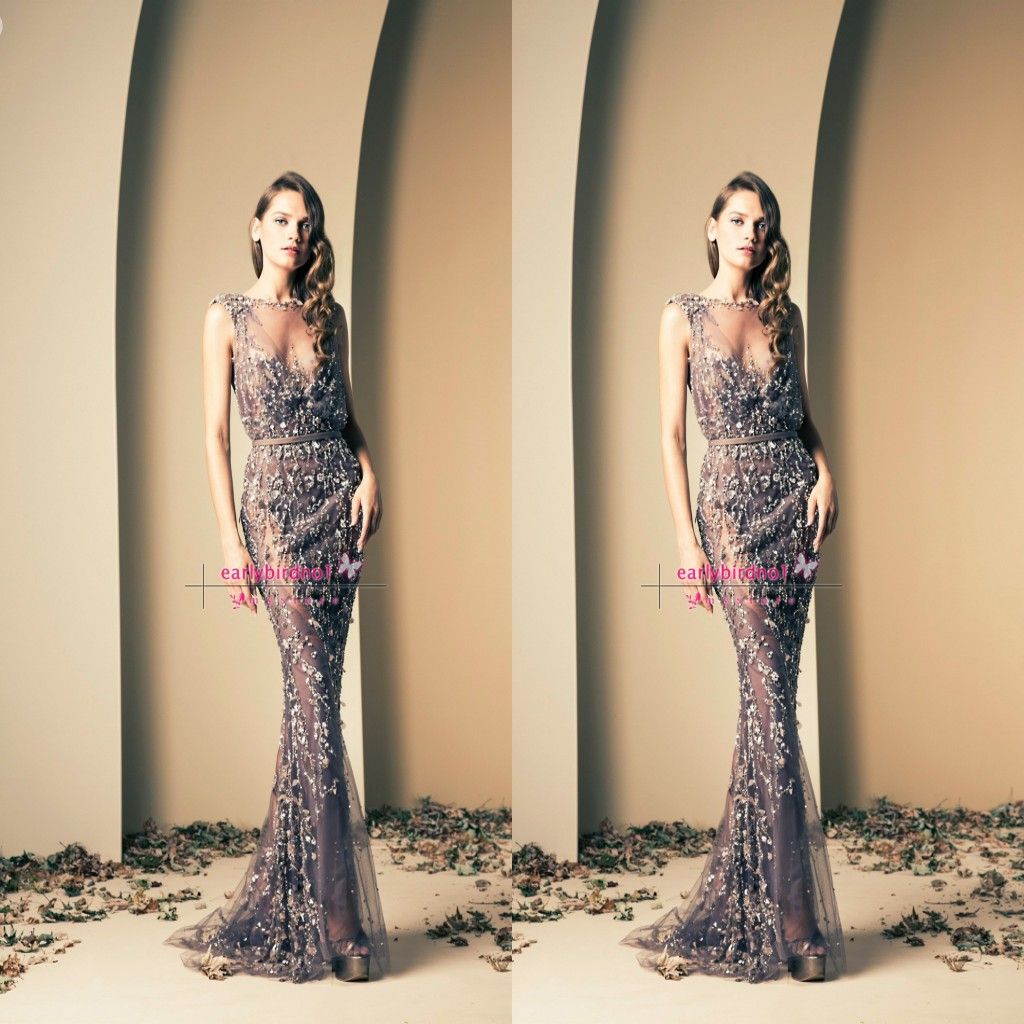 2014 Bateau Prom Dress