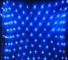 LED 1.5m * 1,5m 100 LED-lampor Webnät Fairy Christmas Home Garden Light Curtain Net Lights Net Lampor