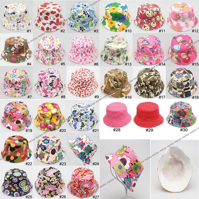 

Child Sun Hat Bucket Hat Children Beanie Hat Caps Baby Sunbonnet Kids Topee Boys And Girls Cute Printed Basin Cap Fashion Casual Canvas Hats, 30color choose free