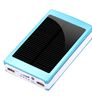 Groothandel Solar Charger 15000mAh Super Power Bank Draagbare vierkante Powerbank Externe noodback-upbatterij oplader voor mobiele telefoons