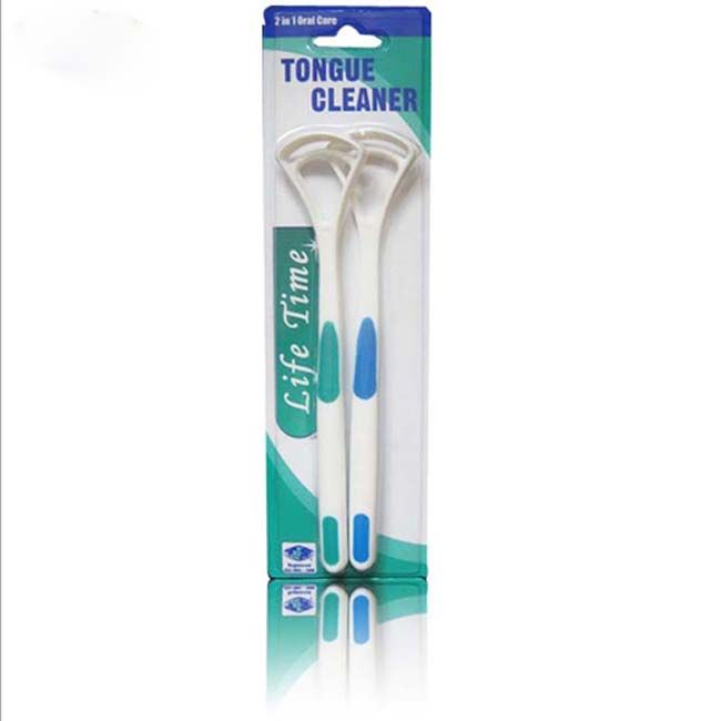 NYA 100 st Oral Dental Care Tongue Cleaner Brush Scraper Kit Soft Clean Away Bad Breath9636060
