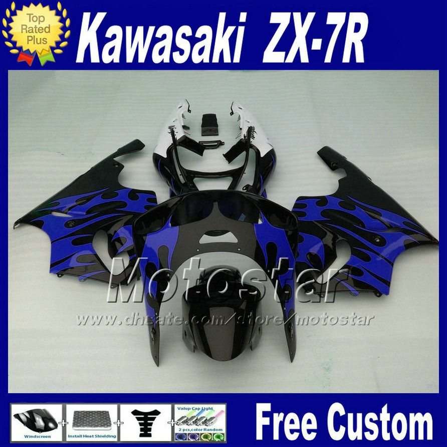 Low Price Fairings Kit For 1996 2003 Zx 7r Kawasaki Ninja Fairing Zx