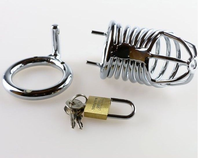 male chasity cages birdlocked asslock bondage fetish SM sex toys art cage device chastity male device8882960