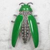 Trendy Schmuck Geschenk Kristall Strass Emaille Insekt Bug Pin Brosche C555