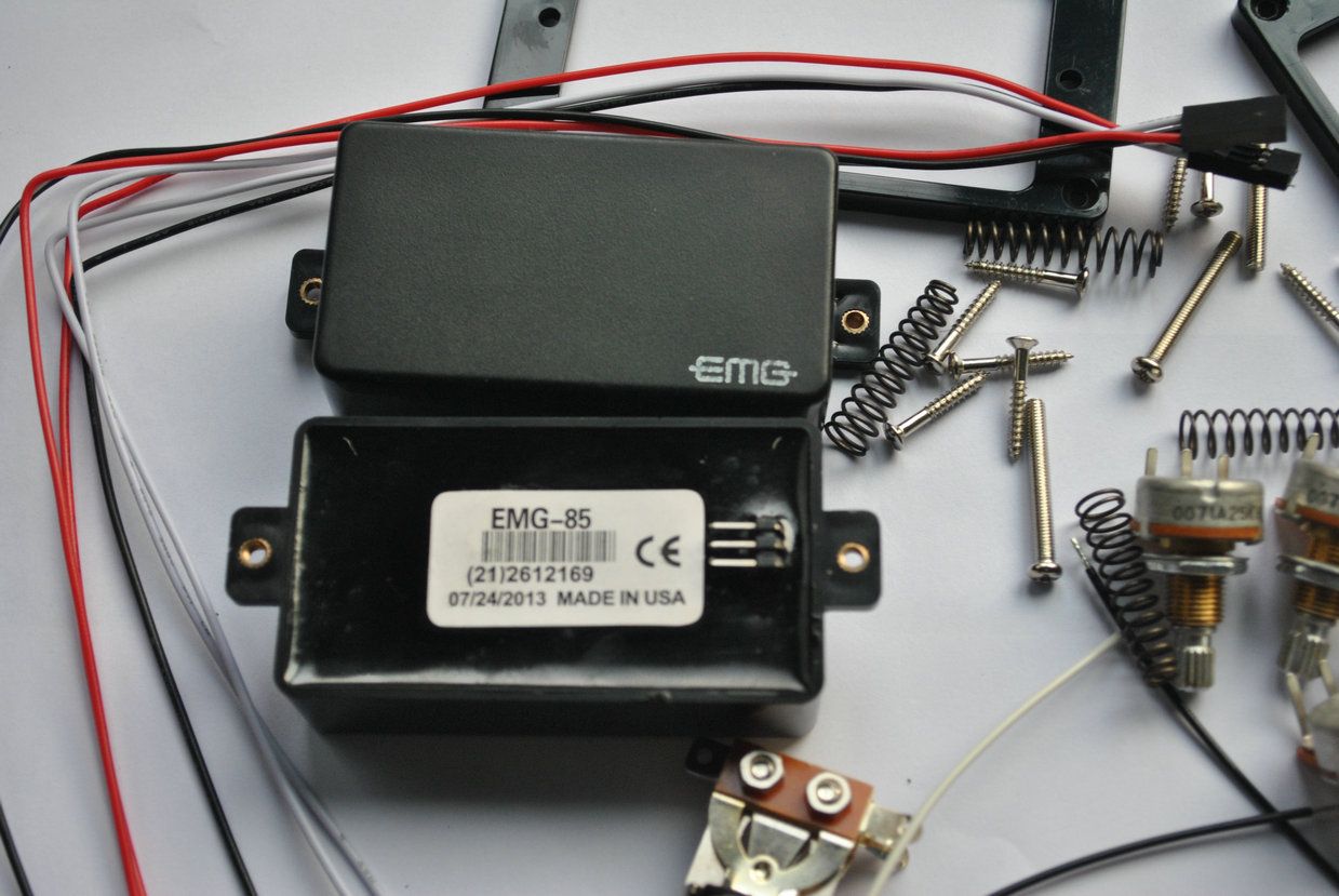 Acquista Aggiornamento Chitarra Pickup EMG 81/85 Pick Up ... emg 81 85 set wiring 