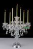 Modernes Schreibtisch Kristall Candelabra Mittelstücke Hochzeit Glas Arme Kristall Candelabra Kann ajustable Kristall Tischlampen Kerze Freies Verschiffen