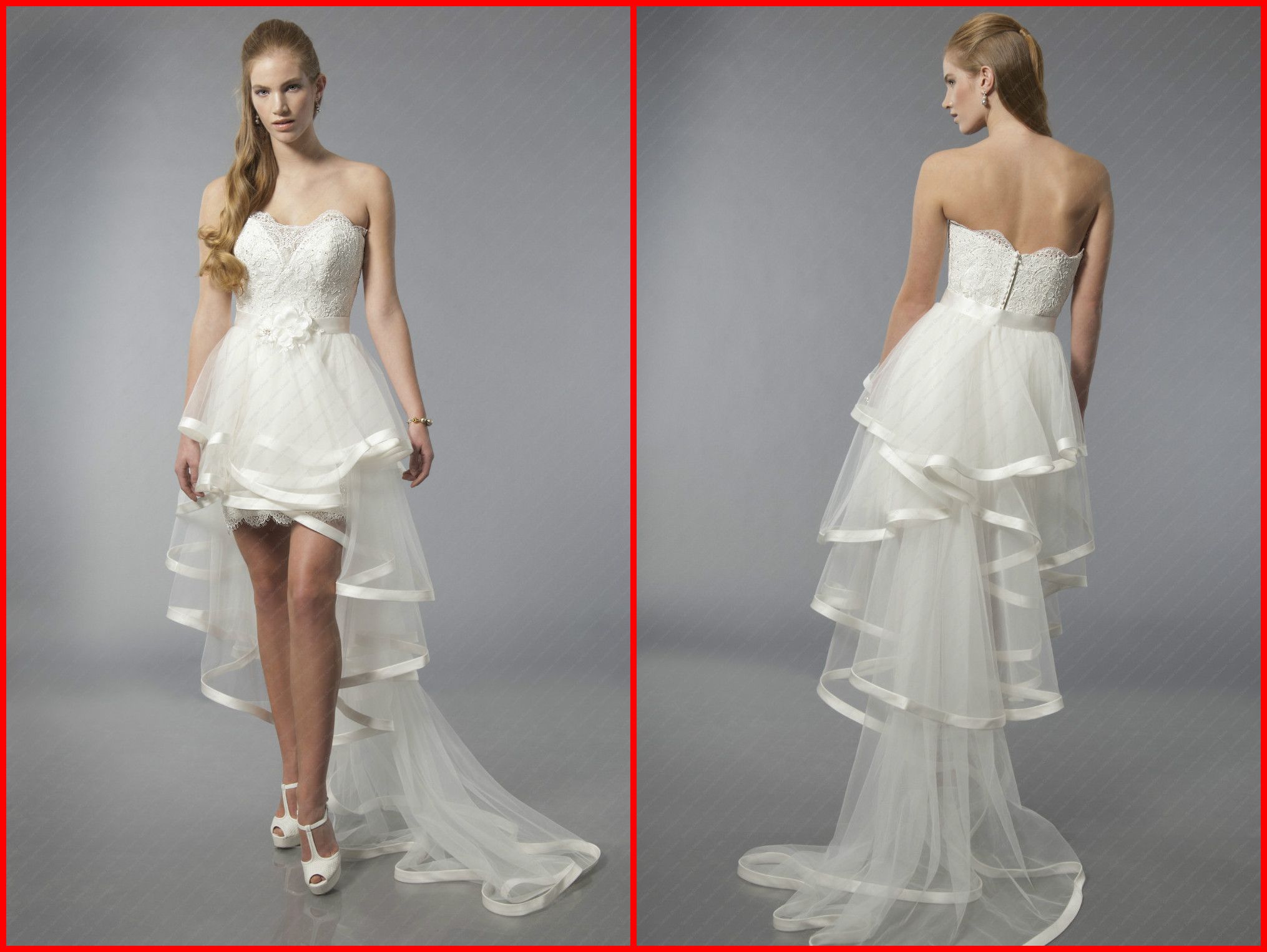 sexy short beach wedding dresses