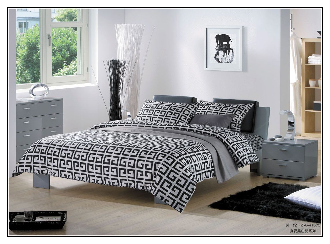 Постельное Белье Белое В Клетку Купить