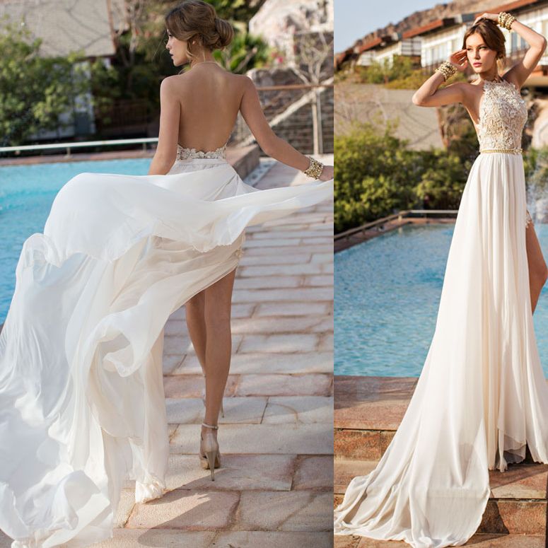 2014 Modest Halter Julie Vino Orchid Collection Bridal Gown Backless - 775x775 - jpeg Orchid Lace Wedding Dress