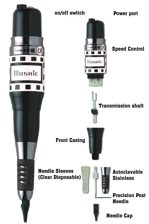 lot framhölje för mosaik maskin engångsutbyte del permanent makeup tatuering accessories components3098692