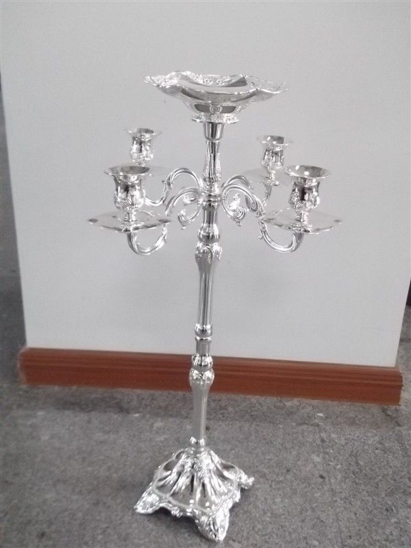 New Arrival Selling Best 63cm Height 5 Arms Candelabra With Flower Bowl