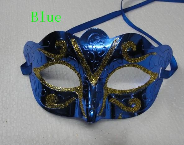 2014 Blanda order Promotion Selling Party Mask Welding Gold Fashion Masquerade Venetian Färgrik