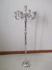 Najwyższa Candelabra na Wesela 105 cm Wysokość 7-broni świecznik, Srebrny Płyta Wykończenie Świeca Kij Wedding Candelabrum