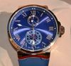 High Qualtiy Top Brand Luxury Rose Gold 18K Un Roman Black Rubber Watches Fashion Mens Mouvement mécanique Mené Limited Edition Men WRI3836471