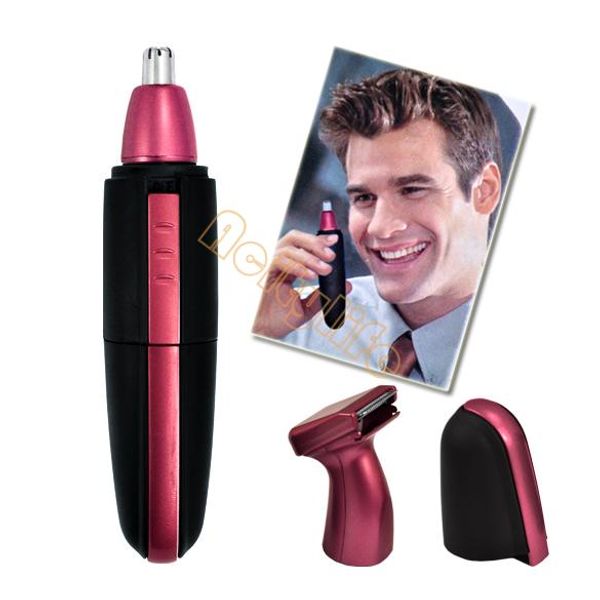 

Washable 2 in 1 Deluxe Red Groomer Set Beard & Nose Hair Trimmer 1468 b012