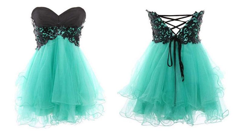 Lace Up Prom Dresses