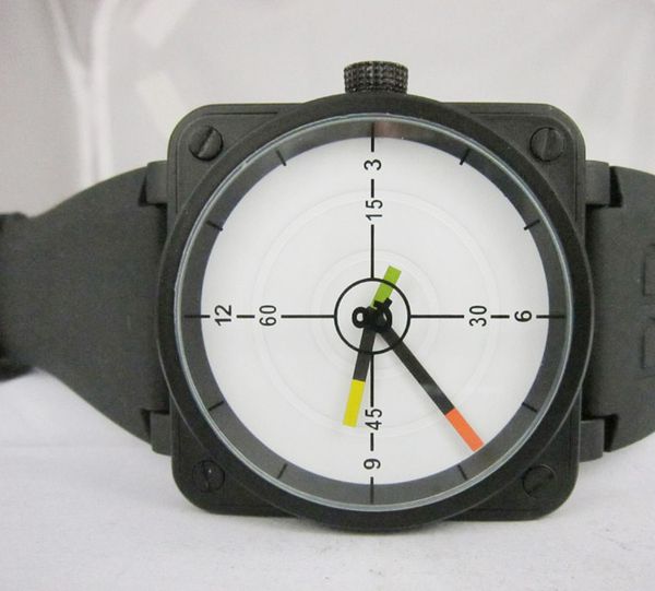 

Luxury Mens Automatic Mechanical Black Rubber Wristwatches Swiss Brand Black PVD Stainless Cheap Men Dress Watches For Man Free Shipping