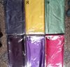 Bufanda de rayón con sensación de seda cuadrada de 90*90cm de color caramelo sólido de 18 colores, bufandas para el cuello bufandas para la cabeza Hijabs 2 piezas por lote #3450