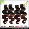 Queen Hair Products 2 Tone Ombre Weaves Peruvian Omber Hair Body Wave Human Hair Weft New Star T Color HairExtensions DHL Free Shipping