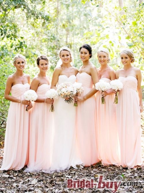 strapless junior bridesmaid dresses