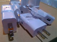 2000 mA US EU Plug USB Home Wall Charger Mini Travel USB-adapter voor Galaxy S3 S4 S5 I9600 I9500 N9000 Opmerking 2 Note 3