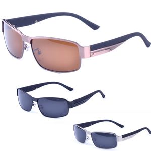 Homens Fashion High-End Polarizado Driving Sunglasses Summer Sports Goggles óculos de sol + caixa + pano YJ20422