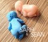 New Arrive 3D Soft food safe Silicone Fondant Decorating Sleeping Baby Modelling Cake Mold