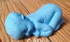 New Arrive 3D Soft food safe Silicone Fondant Decorating Sleeping Baby Modelling Cake Mold