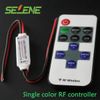 2PCS Mini RF LED Controller Single Color With Wireless Remote Control Mini Dimmer for 5050 / 3528 Led Strip Lights 5-24V